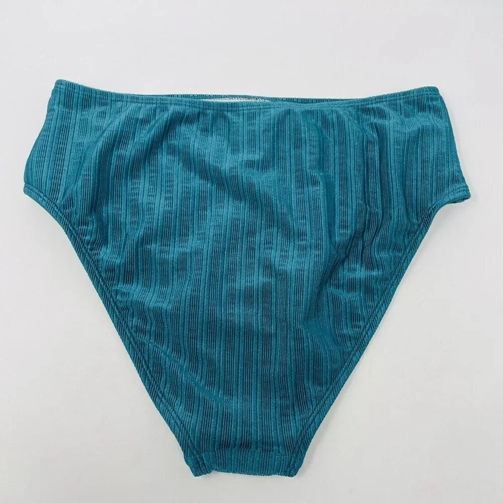 Salt + Cove Juniors Medium Don't Mesh With Me High‎ Waisted Bikini Bottoms 1535